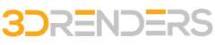3DRENDERS Logo